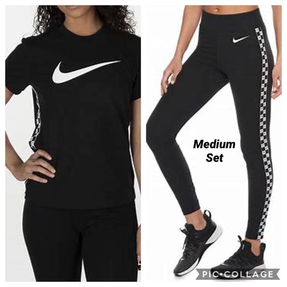 Nike Tops - NWT Nike Sportswear Checkered Set